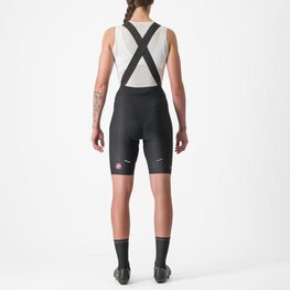 CASTELLI Cycling bib shorts - ESPRESSO W DT - black