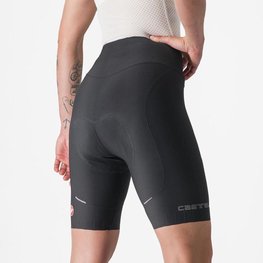 CASTELLI Cycling shorts without bib - ESPRESSO W - black
