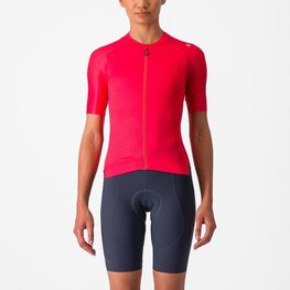 CASTELLI Cycling short sleeve jersey - ESPRESSO W - red