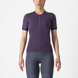 CASTELLI Cycling short sleeve jersey - LIBERA - purple