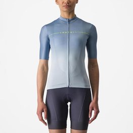 CASTELLI Cycling short sleeve jersey - SALITA - light blue