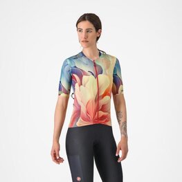 CASTELLI Cycling short sleeve jersey - UNLIMITED PRO W - multicolour