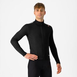 CASTELLI Cycling thermal jacket - ESPRESSO AIR - anthracite