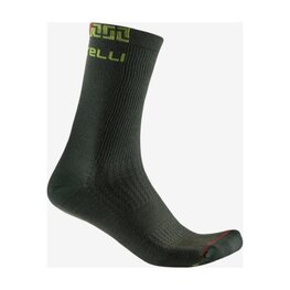 CASTELLI Cyclingclassic socks - BANDITO MERINO 18 - green
