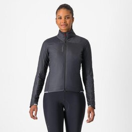 CASTELLI Cycling thermal jacket - FLY DIRECT W - black