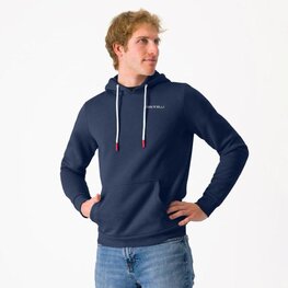 CASTELLI hoodie - CLASSICO - blue