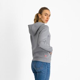 CASTELLI hoodie - CLASSICO W - grey