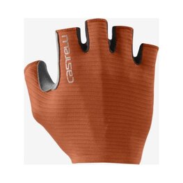 CASTELLI Cycling fingerless gloves - ESPRESSO - brown