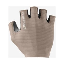 CASTELLI Cycling fingerless gloves - ESPRESSO - grey