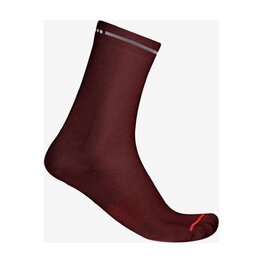 CASTELLI Cyclingclassic socks - PREMIO EVO 18 - bordeaux
