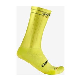 CASTELLI Cyclingclassic socks - FAST FEET 3 18 - yellow