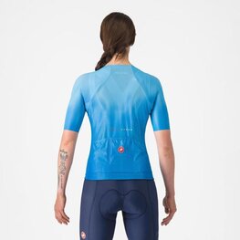 CASTELLI Cycling short sleeve jersey - A/C W - blue