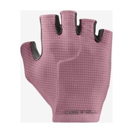 CASTELLI Cycling fingerless gloves - PREMIO EVO W - purple