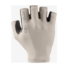 CASTELLI Cycling fingerless gloves - ESPRESSO W - silver