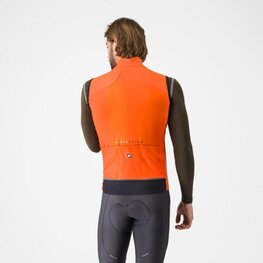 CASTELLI Cycling gilet - PERFETTO AIR - orange