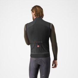 CASTELLI Cycling gilet - PERFETTO AIR - black