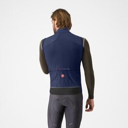 CASTELLI Cycling gilet - PERFETTO AIR - blue