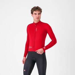 CASTELLI Cycling windproof jacket - DO.DI.CI. - red