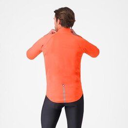 CASTELLI waterproof jacket - EMERGENCY 3 - orange