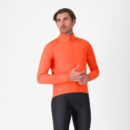 CASTELLI waterproof jacket - EMERGENCY 3 - orange