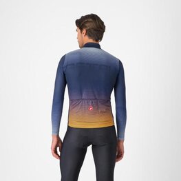 CASTELLI Cycling winter long sleeve jersey - APICE - blue