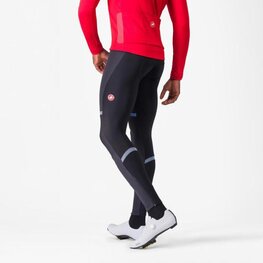 CASTELLI Cycling long bib trousers - POLARE 4 - black