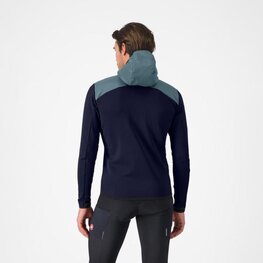 CASTELLI hoodie - UNLIMITED ROAM - blue