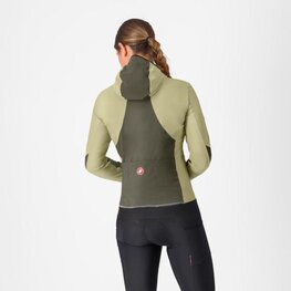 CASTELLI Cycling thermal jacket - UNLIMITED W - green