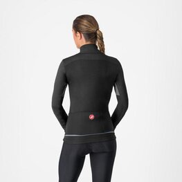 CASTELLI Cycling thermal jacket - ENTRATA 2 W - black