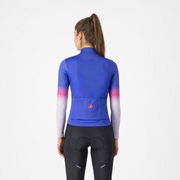 CASTELLI Cycling winter long sleeve jersey - CORSO THERMAL - purple
