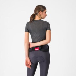 CASTELLI Cycling short sleeve t-shirt - MEDIO BASE LAYER W - grey