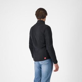 CASTELLI hoodie - CLASSICO FLEECE - black