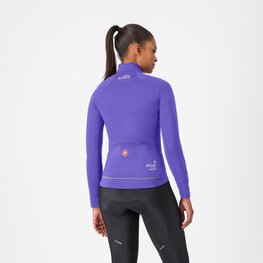 CASTELLI Cycling thermal jacket - DO.DI.CI. W - purple