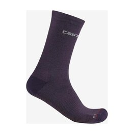 CASTELLI Cyclingclassic socks - DICIOTTO SOFT MERINO W - purple
