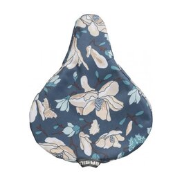 BASIL bike defender - MAGNOLIA SADDLE COVER - light blue