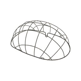 BASIL basket - PASJA DOME 50CM - black