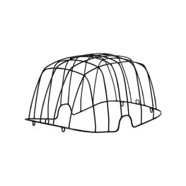 BASIL basket - BUDDY SPACE FRAME - black