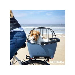 BASIL basket - BUDDY SPACE FRAME - black