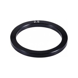 BBB washer for bottom bracket - SHIMSET 2,5mm - black