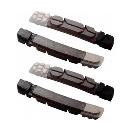 BBB brake rubbers - TRISTOP - black