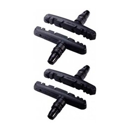 BBB brake rubbers - TRISTOP - black