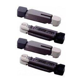 BBB brake rubbers - TECHSTOP - black