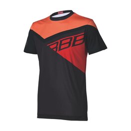 BBB Cycling short sleeve jersey - GRAVITY - orange/red/black