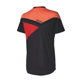 BBB Cycling short sleeve jersey - GRAVITY - orange/red/black