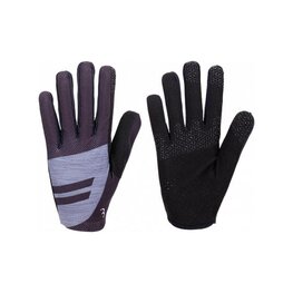 BBB Cycling long-finger gloves - LITEZONE - grey/black