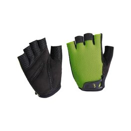 BBB Cycling fingerless gloves - COOLDOWN - yellow