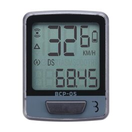 BBB cycling computer - DASHBOARD - grey/black
