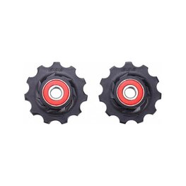BBB pulleys for the derailleur - ROLLERBOYS 11T - red/black