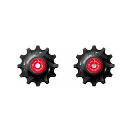 BBB pulleys for the derailleur - ROLLERBOYS CERAMIC 12T - red/black