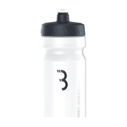 BBB Cycling water bottle - COMPTANK 3.0 550 ml - white/black